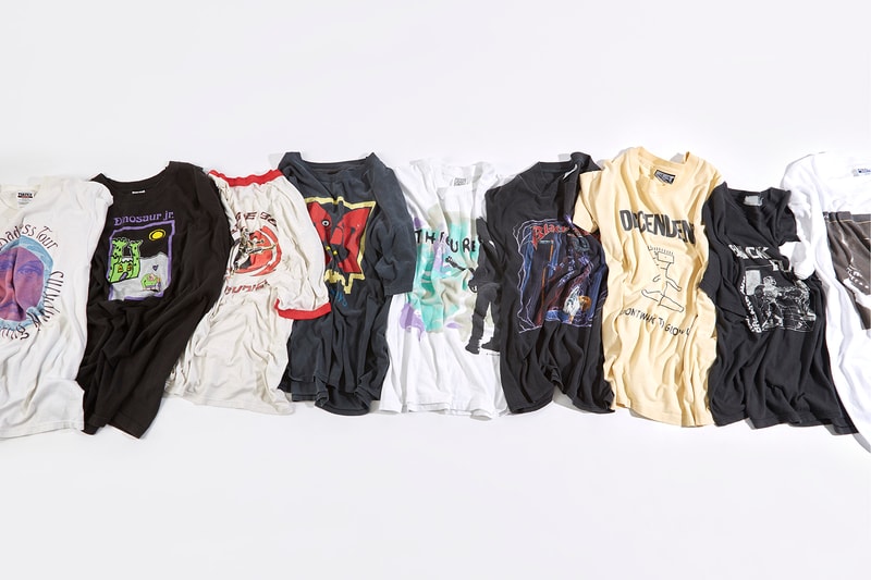 Goodhood x Teejerker Tees T-shirts The Cure Pearl Jam The Smashing Pumpkins