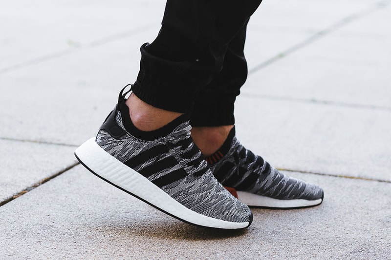 On Feet Look adidas NMD R2 Harvest