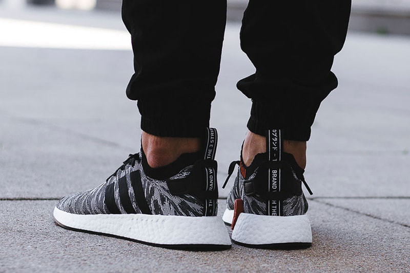 On Feet Look adidas NMD R2 Harvest