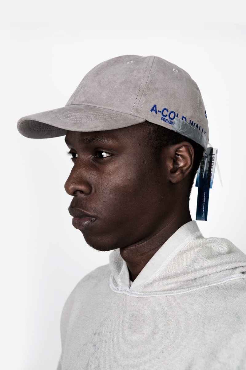 A-COLD-WALL* Painted Baseball Caps Samuel Ross Fashion Accessories Headwear Apparel