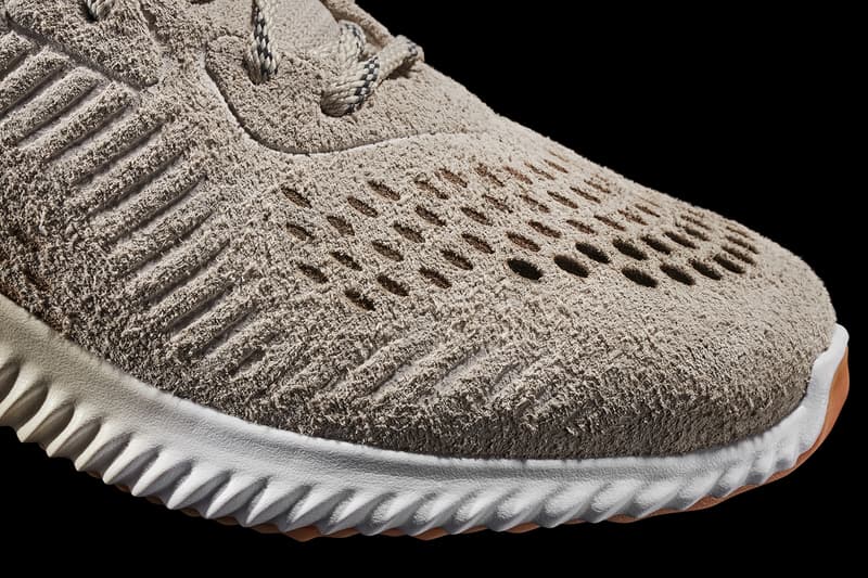 adidas alphabounce Suede Khaki Olive Footwear Shoes Sneakers 2017 July