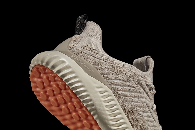 adidas alphabounce Suede Khaki Olive Footwear Shoes Sneakers 2017 July