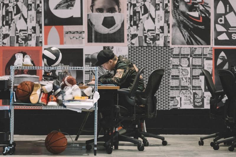 adidas Creative the Farm HQ brooklyn Marc Dolce office inside headquarters workspace space desgin