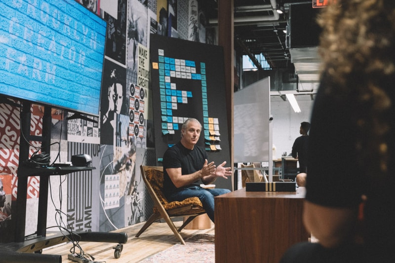 adidas Creative the Farm HQ brooklyn Marc Dolce office inside headquarters workspace space desgin