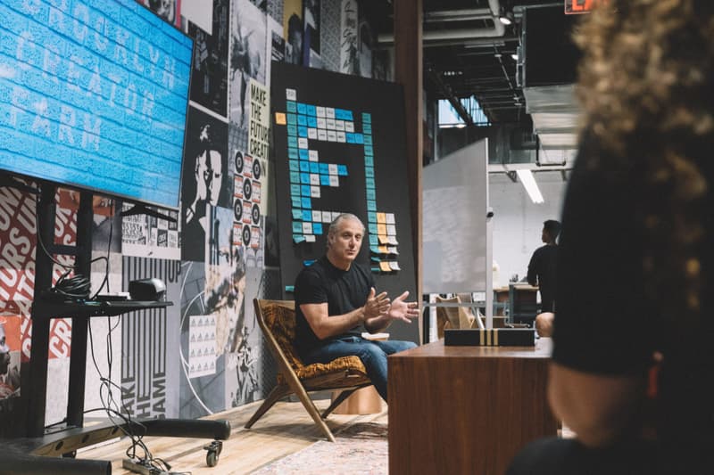 adidas Creative the Farm HQ brooklyn Marc Dolce office inside headquarters workspace space desgin