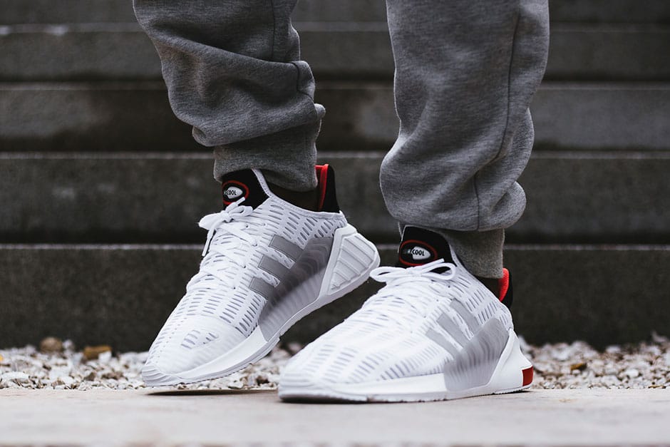 adidas climacool white and red