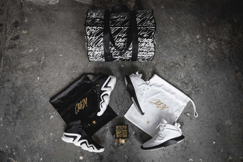 adidas Crazy 8 ADV Crazy 1 ADV Duffle Bag Gold Bracelet