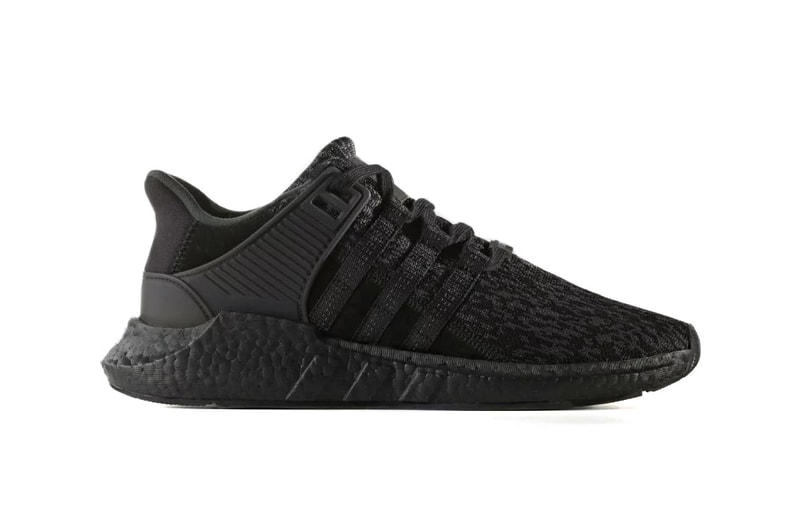 adidas EQT Support 93 17 BOOST Black Friday Triple Black Core Black