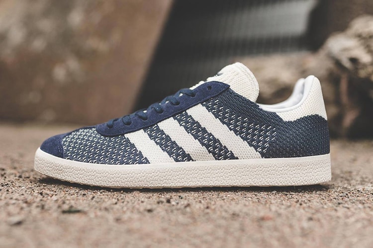 The adidas Originals Gazelle Primeknit Gets a Fresh Navy Colorway