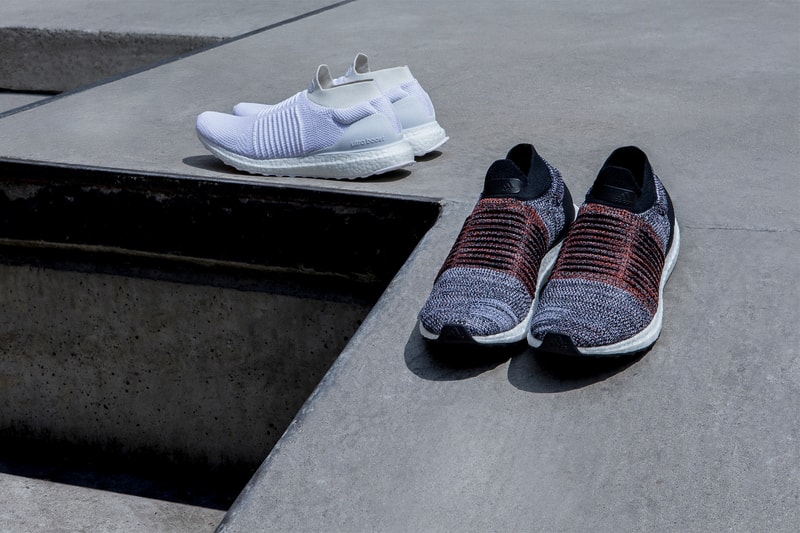 adidas Laceless UltraBOOST Triple White