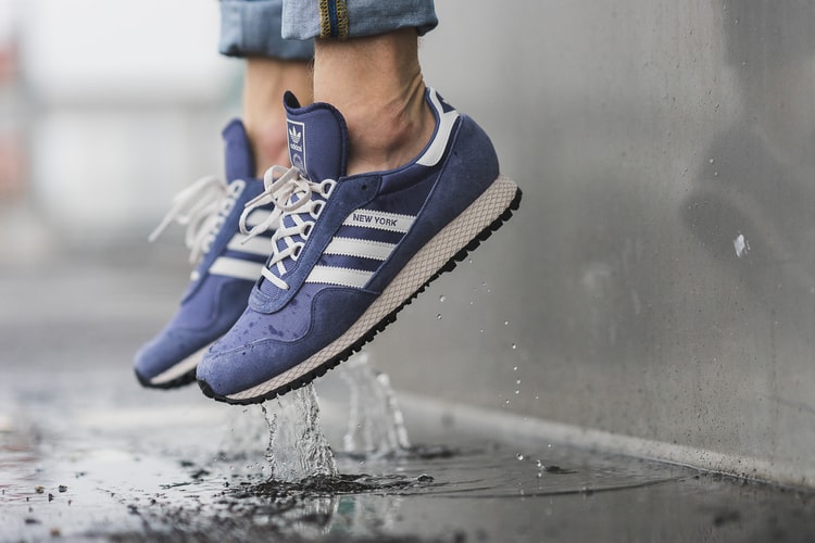 adidas's New York Model Dons "Super Purple" on Its Subtle Look