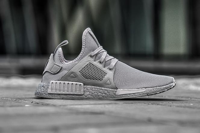 A First Look at the adidas NMD XR1 in Tonal Grey With a Striking "Silver Boost" Sole