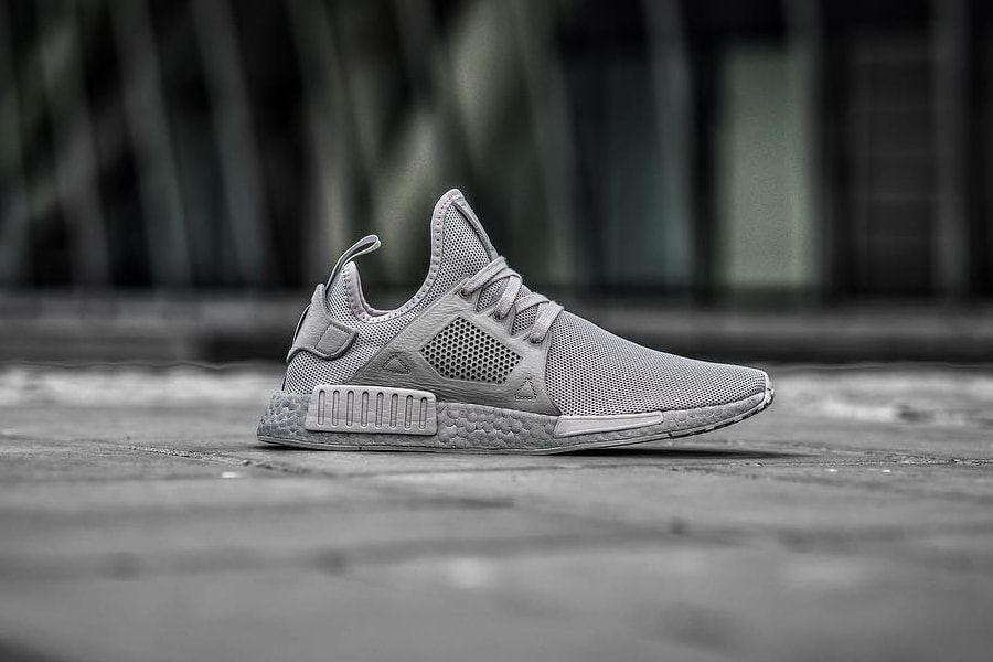 adidas NMD XR1 Silver Boost Footwear Sneakers Running Shoes Colored BOOST Three Stripes