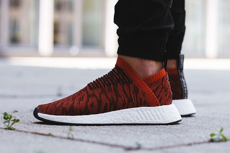 adidas's NMD CS2 "Glitch" Gets a "Harvest Red" Colorway