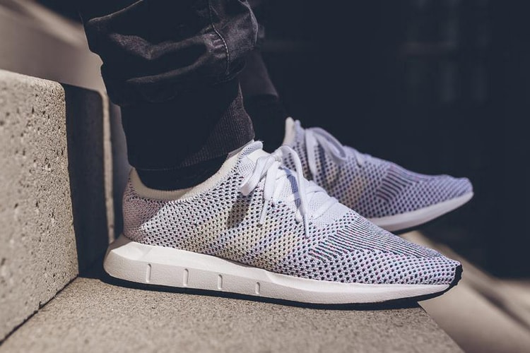 An On-Feet Look at the adidas Originals Swift With Subtle Multicolored Details