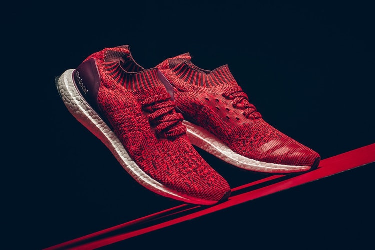 adidas UltraBOOST Uncaged Launches in Tactile Red/Dark Burgundy