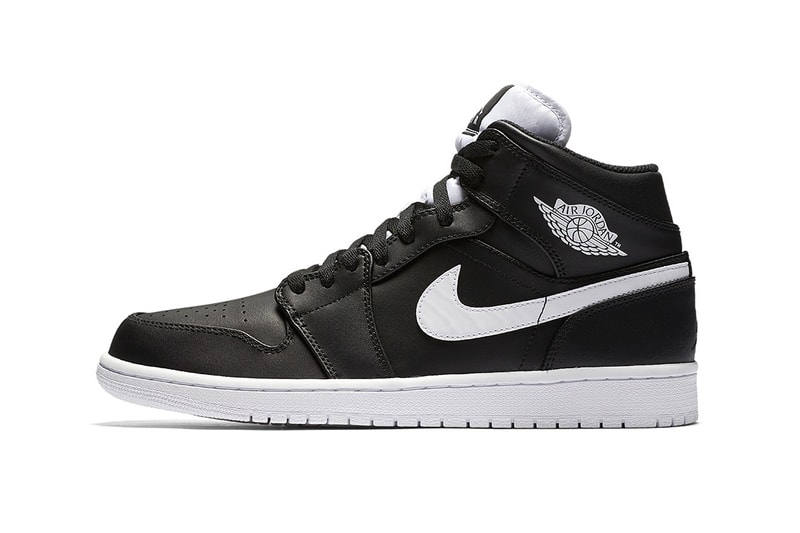Air Jordan 1 Mid Black and White