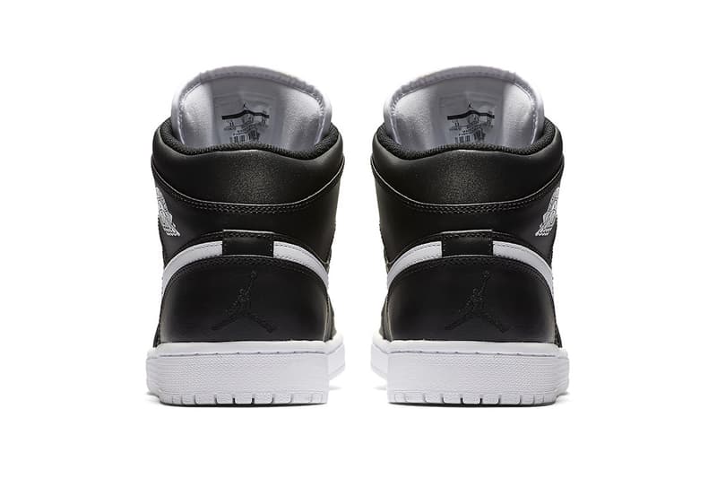 Air Jordan 1 Mid Black and White