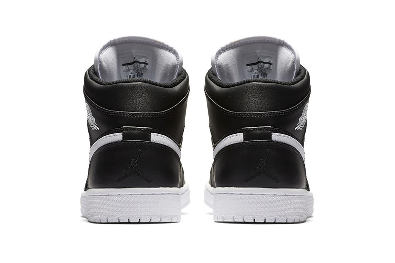 Air Jordan 1 Mid Black and White