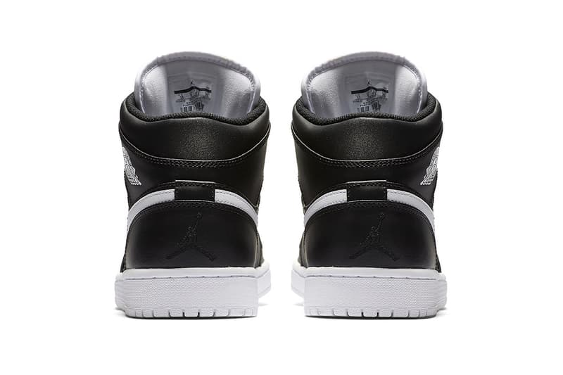 Air Jordan 1 Mid Black and White
