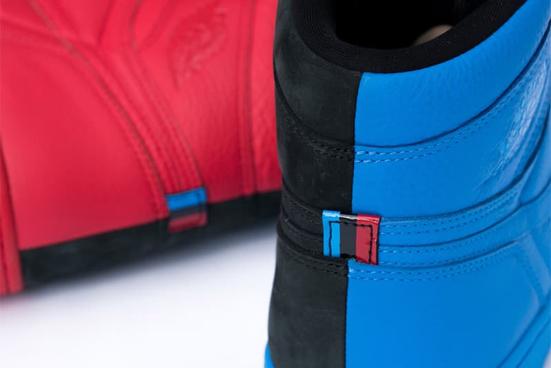Air Jordan 1 Retro High OG Quai 54 Friends Family sneaker sneakers shoes shoe kicks paris blue black red