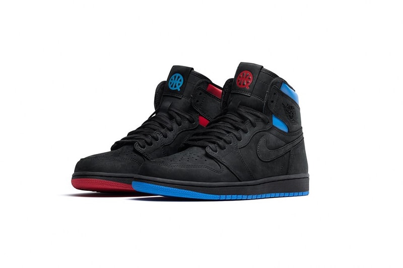 Air Jordan Retro 1 OG High Quai 54 Colorway Paris France Sneakers