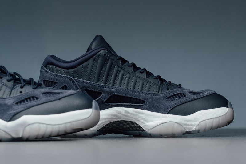 Air Jordan 11 Low IE Obsidian Brand Michael Sneakers Shoes Footwear 2017 July 29 Release Date Info