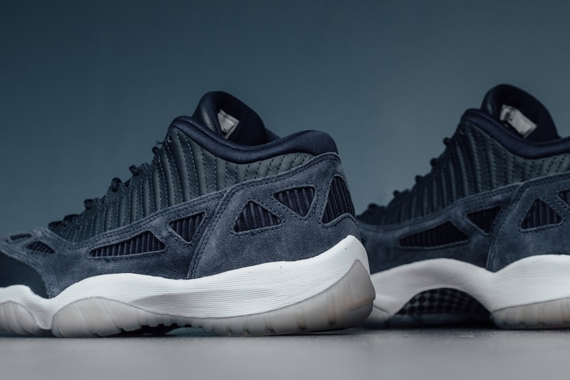 Air Jordan 11 Low IE Obsidian Brand Michael Sneakers Shoes Footwear 2017 July 29 Release Date Info