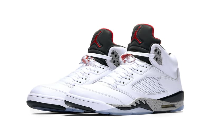 Air Jordan 5 "White Cement" Closer Look