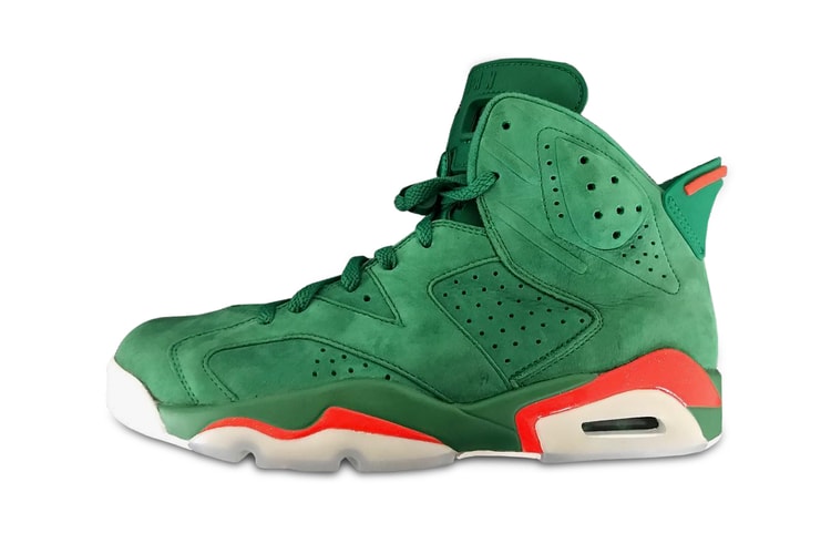 UPDATE: Air Jordan 6 "Gatorade" in Green Suede Gets a New Release Date
