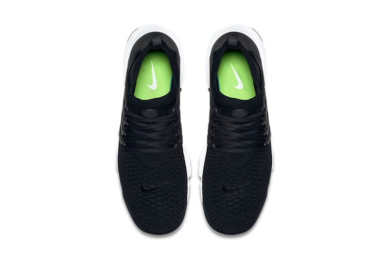 Nike Air Presto Ultra Flyknit Black & White Waffle Sole