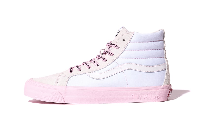 Anti Social Social Club vans Reverse Colorways colors pink white beige black dover street market new york nyc singapore dsmny authentic sk8-hi neek vault assc