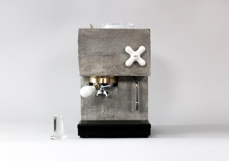 AnZa Brutalist Espresso Machine