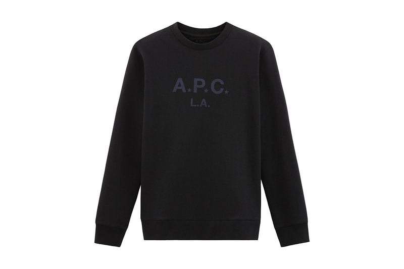 APC 2017 Fall Winter Los Angeles Capsule Collection Downtown LA Silver Lake Melrose Place White Black T Shirt Hoodie Sweatshirt