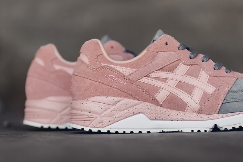 ASICS GEL Lique Aluminum Salmon Toe Ronnie Fieg Inspiration