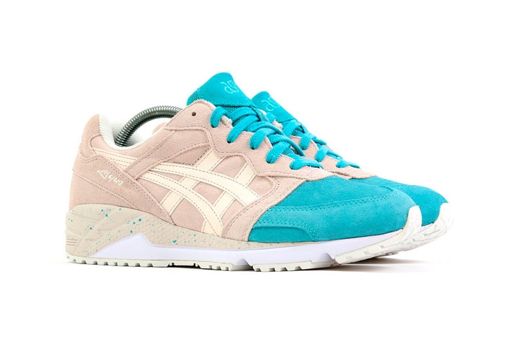ASICS Drops an Aqua and Sand GEL-Lique