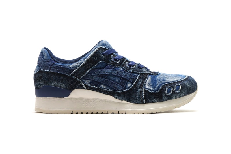 ASICS GEL Lyte III Washed Blue Denim Sneakers Shoes Footwear Summer 2017 July Release Date Info atmos