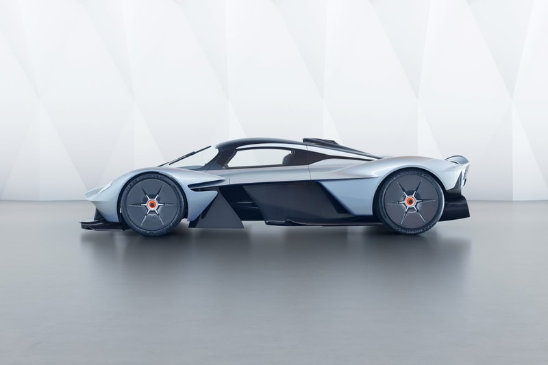 Aston Martin Valkyrie Car Revealed Unveiled Red Bull Racing Hypercar AM RB 001 Exterior Interior