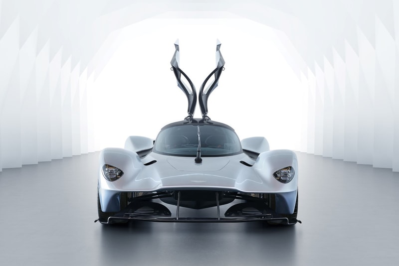 Aston Martin Valkyrie Car Revealed Unveiled Red Bull Racing Hypercar AM RB 001 Exterior Interior