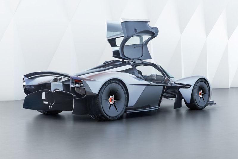 Aston Martin Valkyrie Car Revealed Unveiled Red Bull Racing Hypercar AM RB 001 Exterior Interior