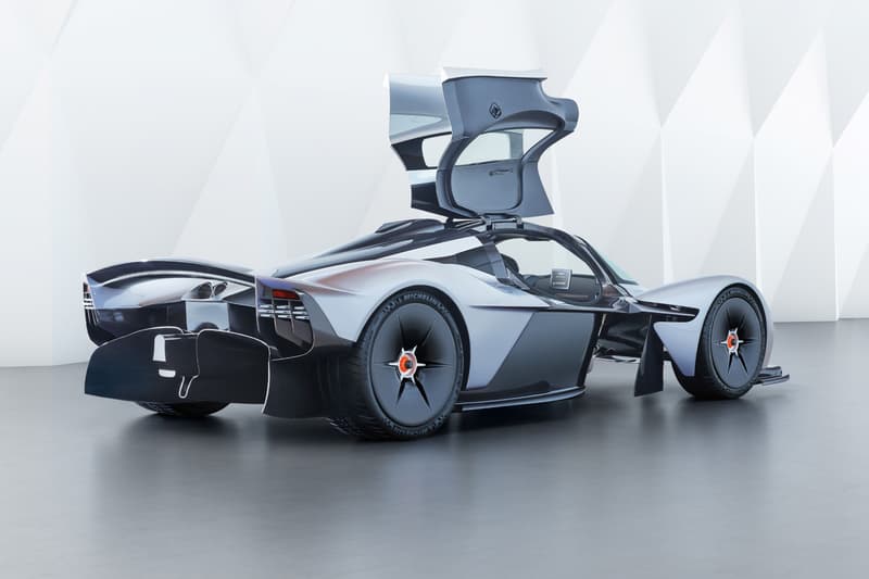 Aston Martin Valkyrie Car Revealed Unveiled Red Bull Racing Hypercar AM RB 001 Exterior Interior