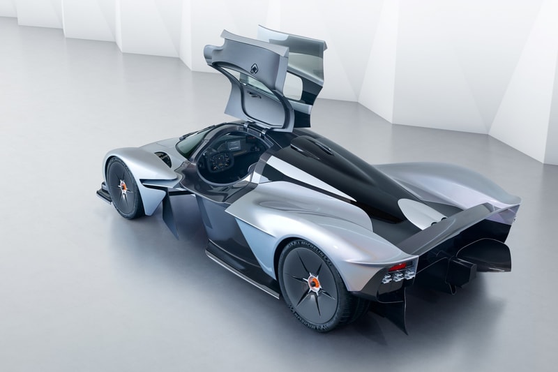 Aston Martin Valkyrie Car Revealed Unveiled Red Bull Racing Hypercar AM RB 001 Exterior Interior