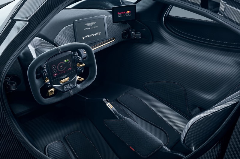 Aston Martin Valkyrie Car Revealed Unveiled Red Bull Racing Hypercar AM RB 001 Exterior Interior