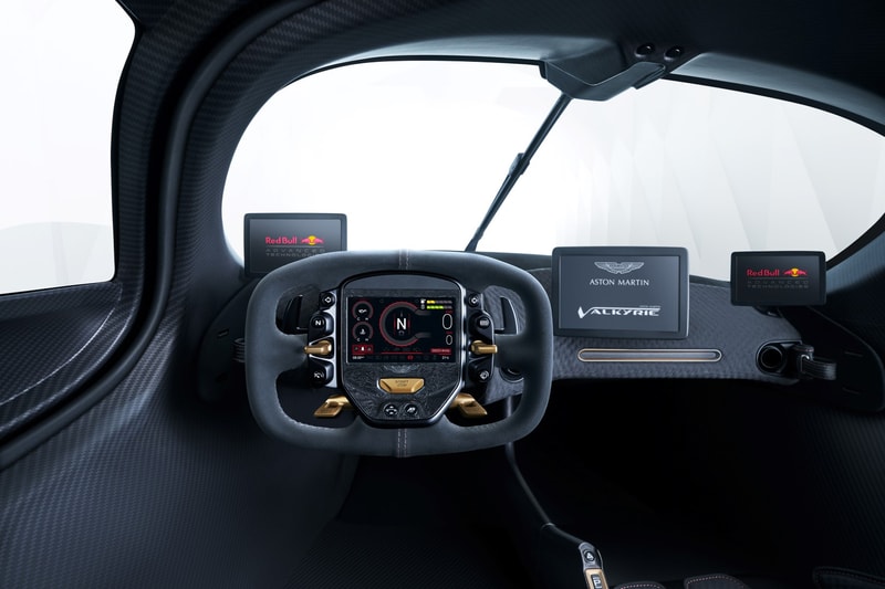 Aston Martin Valkyrie Car Revealed Unveiled Red Bull Racing Hypercar AM RB 001 Exterior Interior