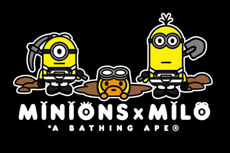 Minions x Baby Milo x BAPE 2017 Collection