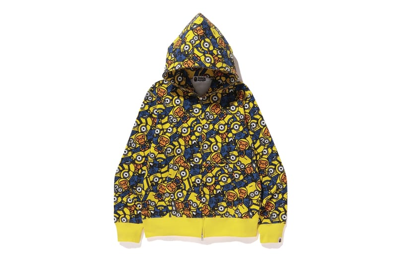 bape minion hoodie