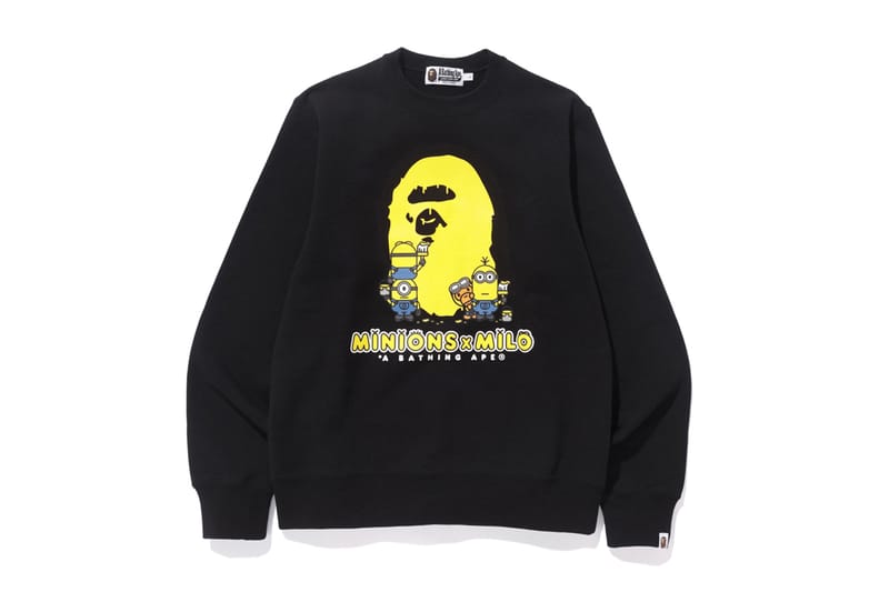 bape minion hoodie