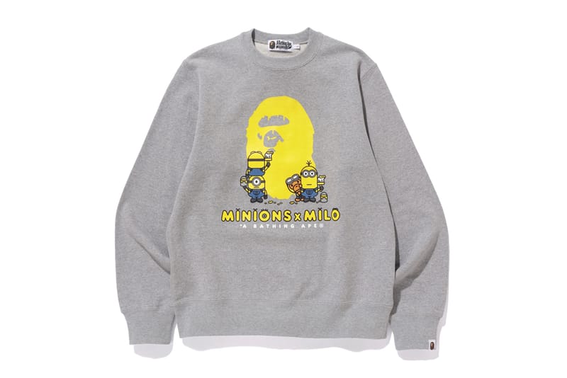 bape minion hoodie