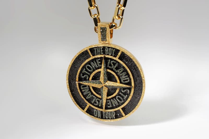 Ben Baller Custom Stone Island Chain Drake