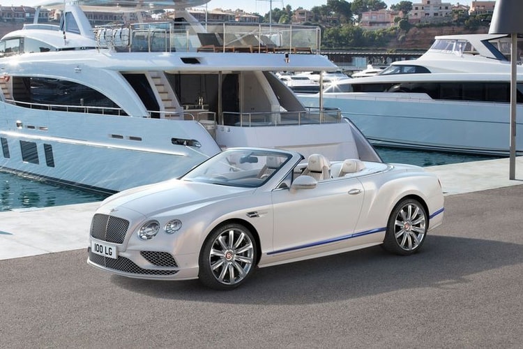 Bentley Presents the Continental GT Galene Edition, a Yacht-Themed Convertible